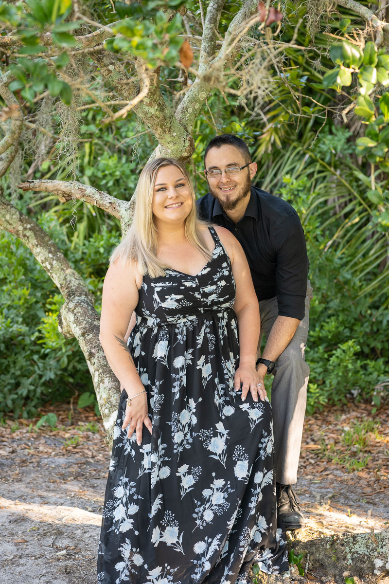 couple sit in a tree