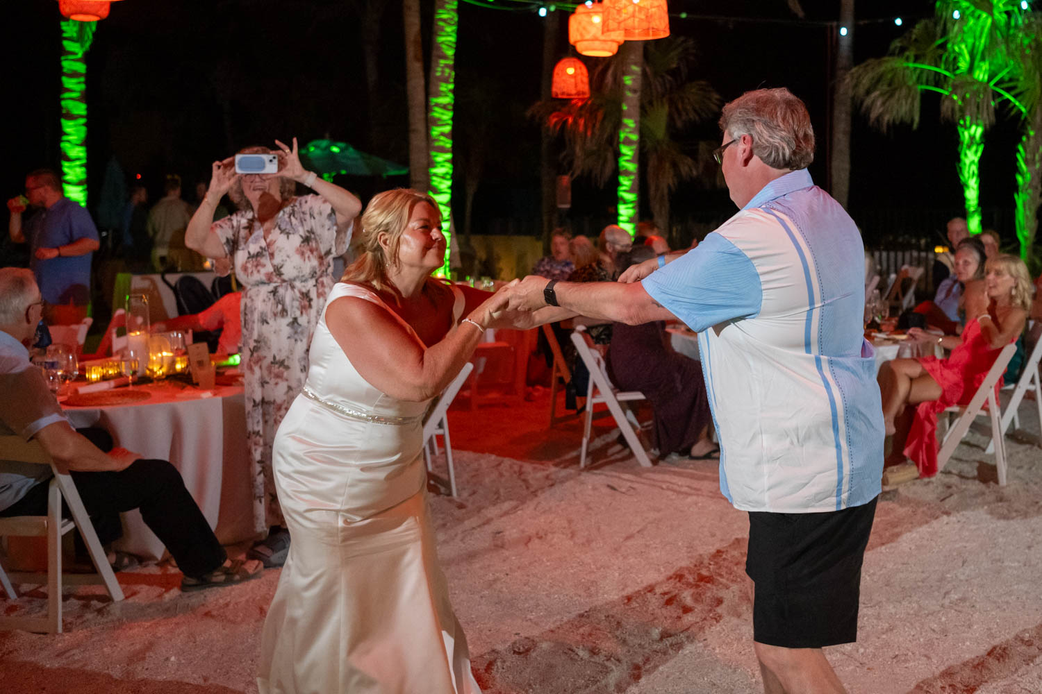 bride dances with her brother
