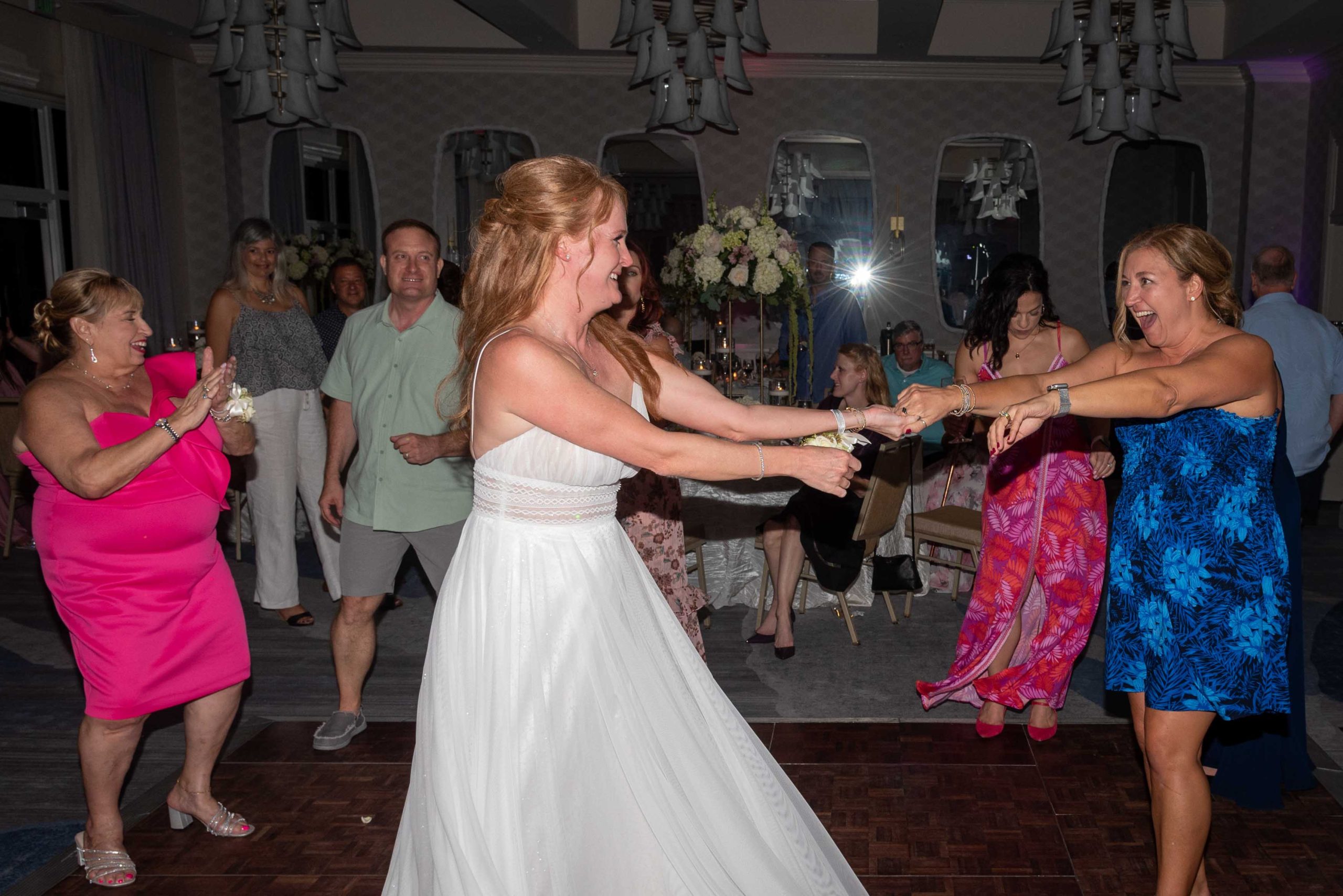 bride dancing