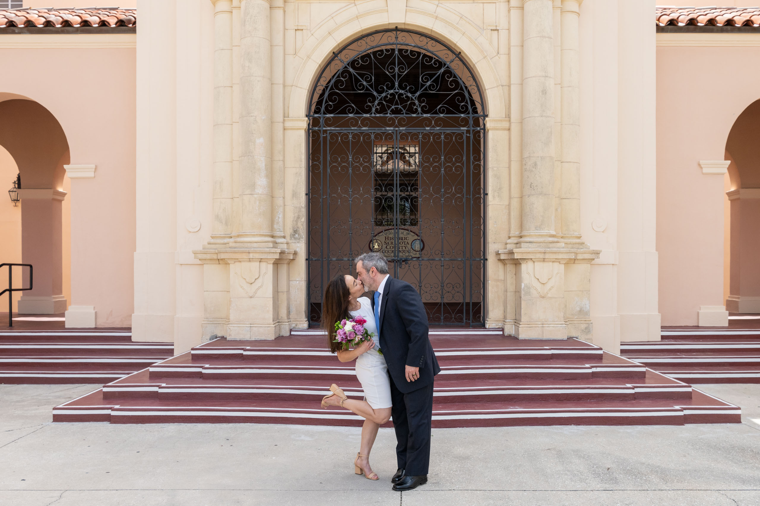 Elopement at the Sarasota County Courthouse