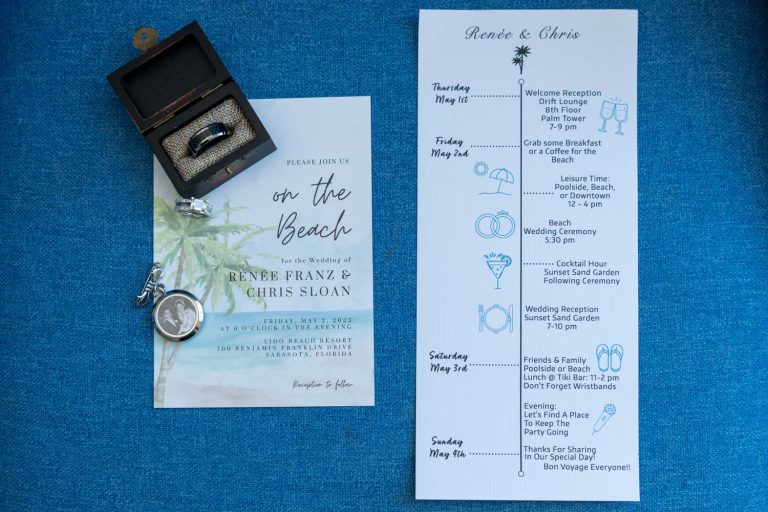 wedding timeline