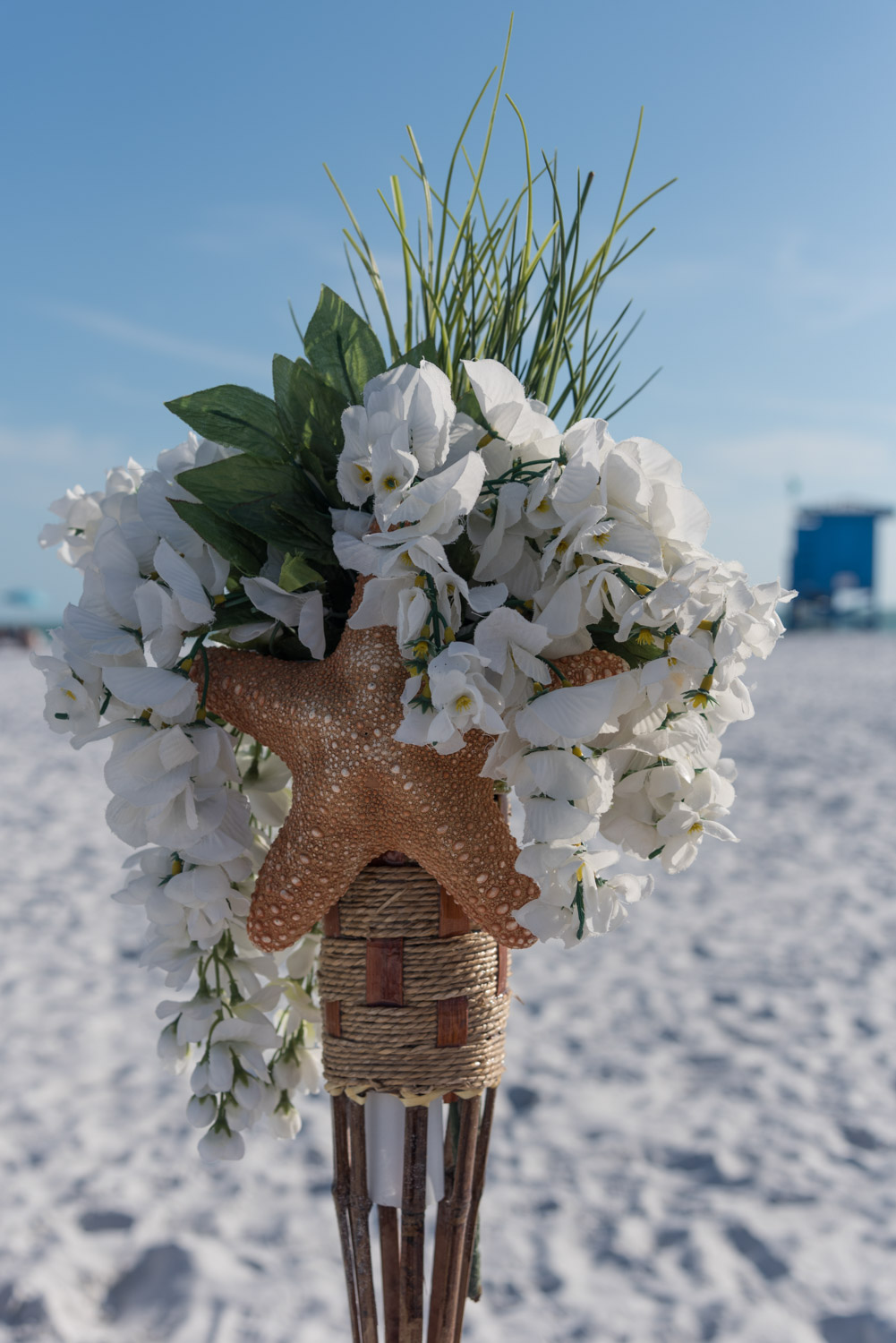 flowers line the aisle