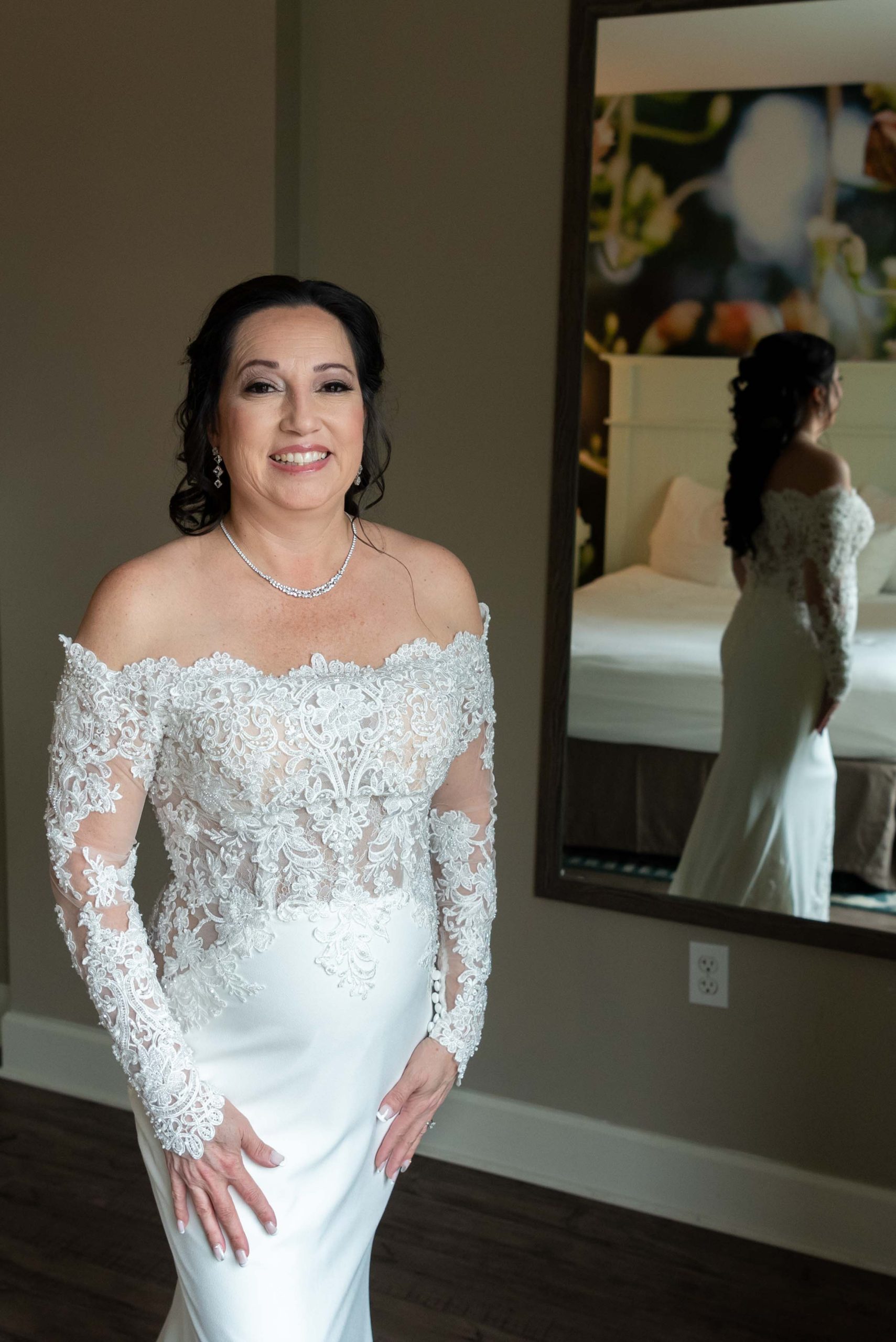 bride getting ready