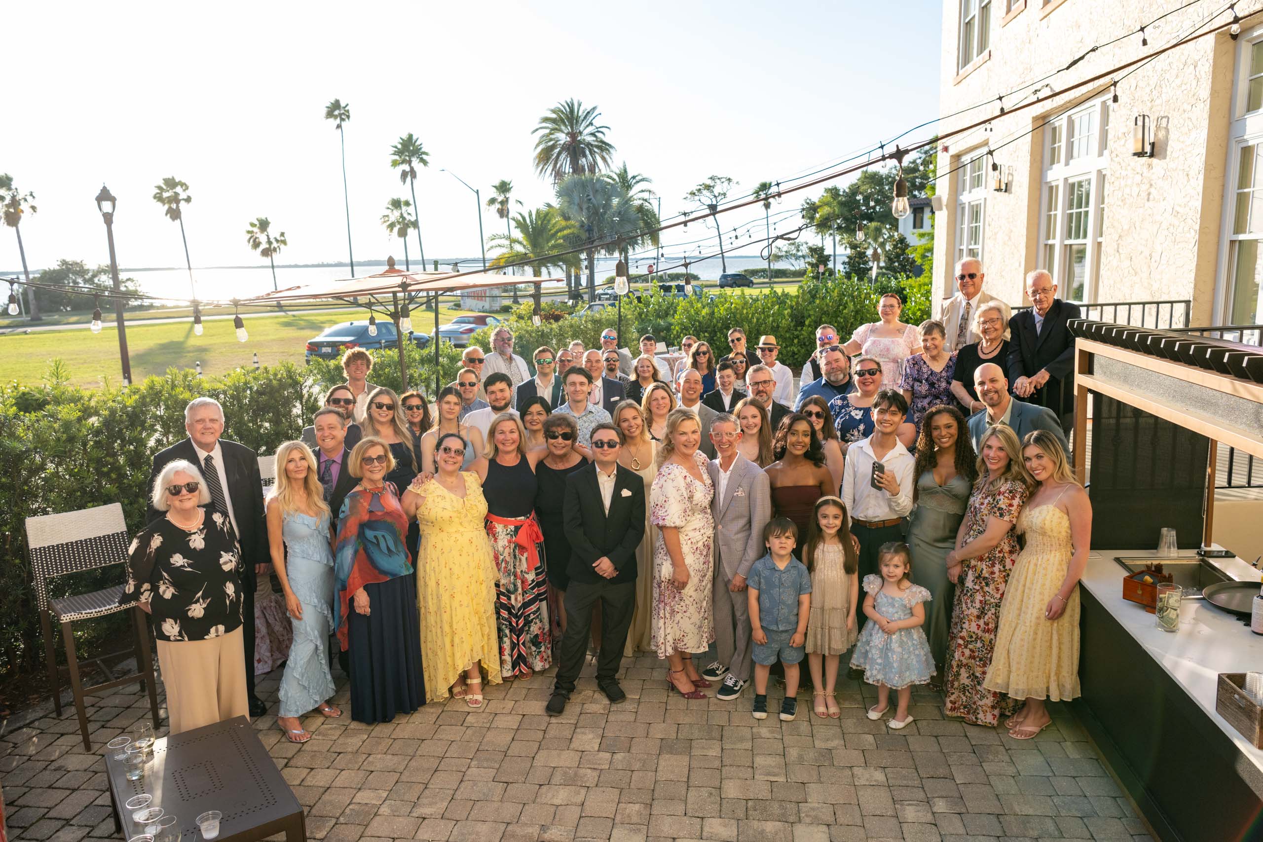 wedding guest photo at Fenway Hotel Dunedin