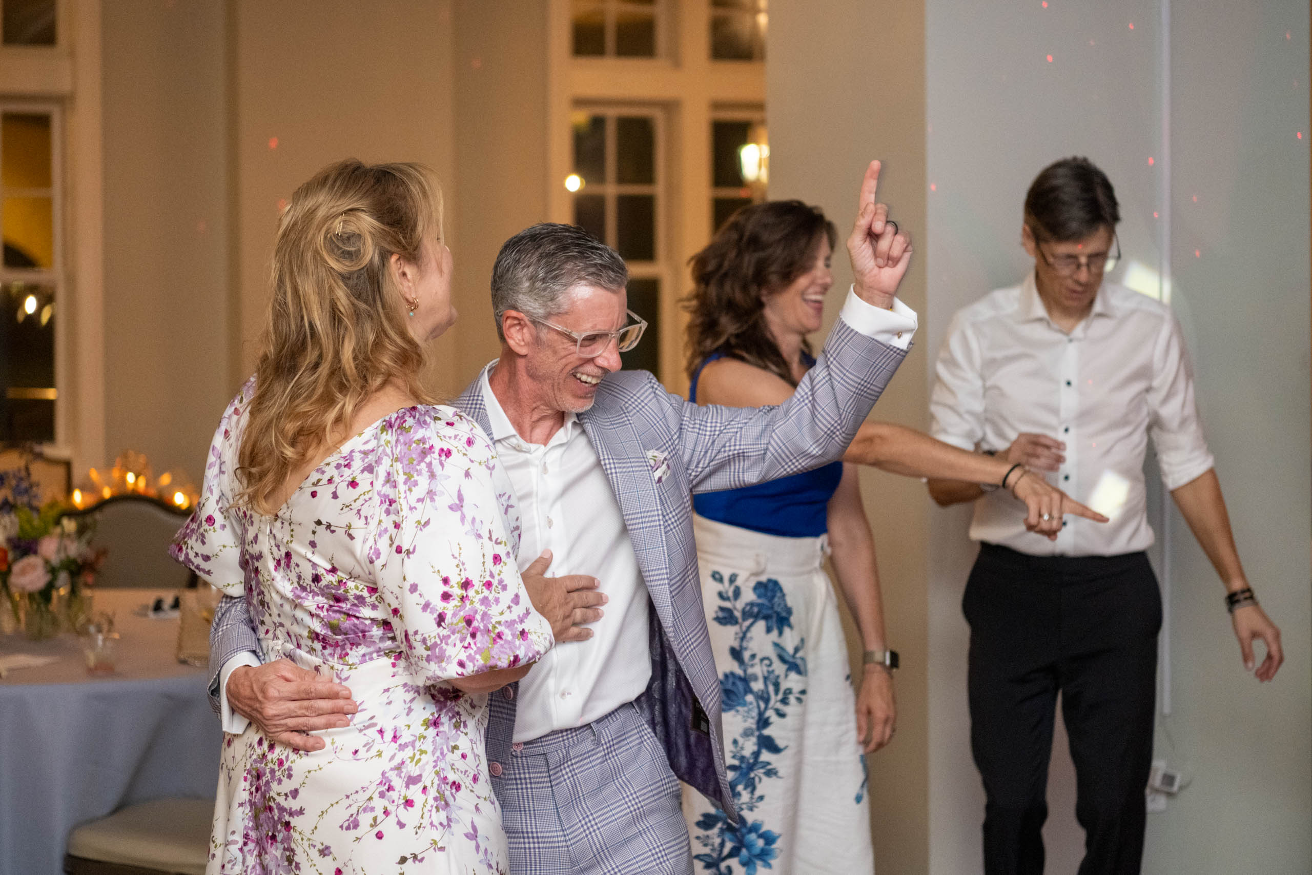 Stephanie Snow Photogrpahy capturing Fenway Hotel Dunedin wedding reception dancing